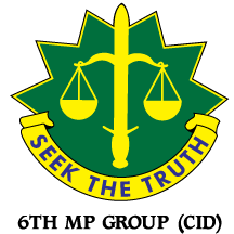 10-US Army 6th Military Police Group Unit Crests  "Seek The Truth" FREE SHIPPING